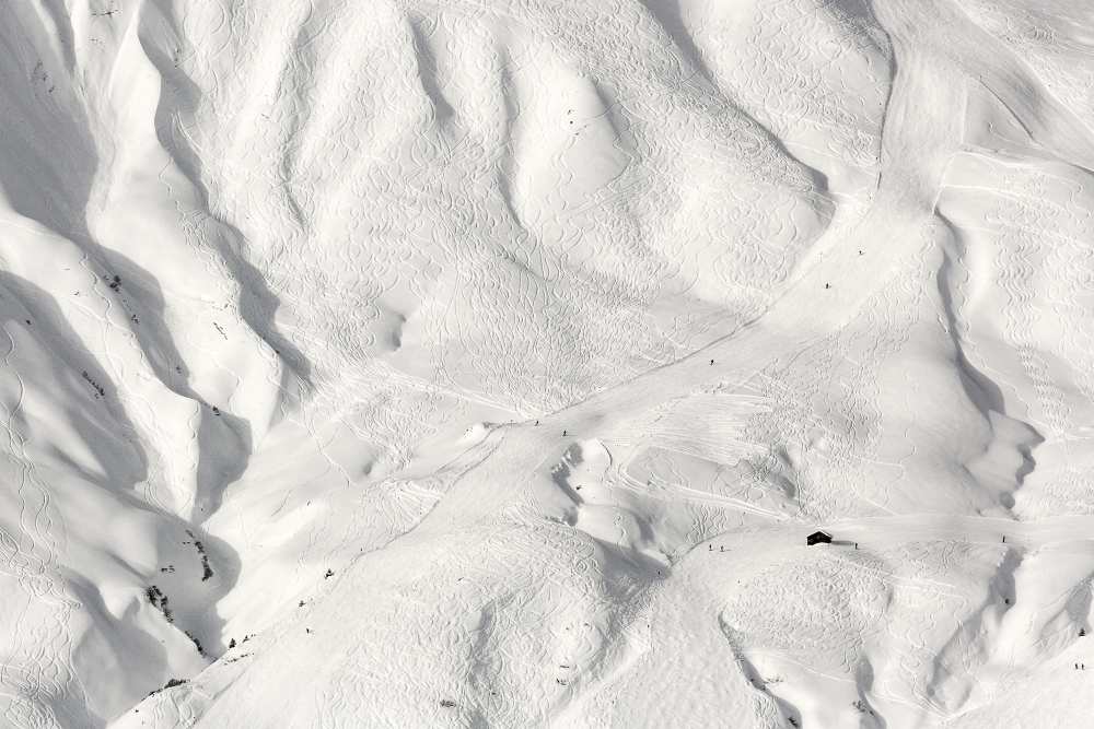 ski tracks from Uschi Hermann