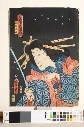 Der Frauendarsteller Sawamura Tanosuke III