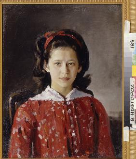 Portrait of Lyudmila Anatolyevna Mamontova (1874-1937)