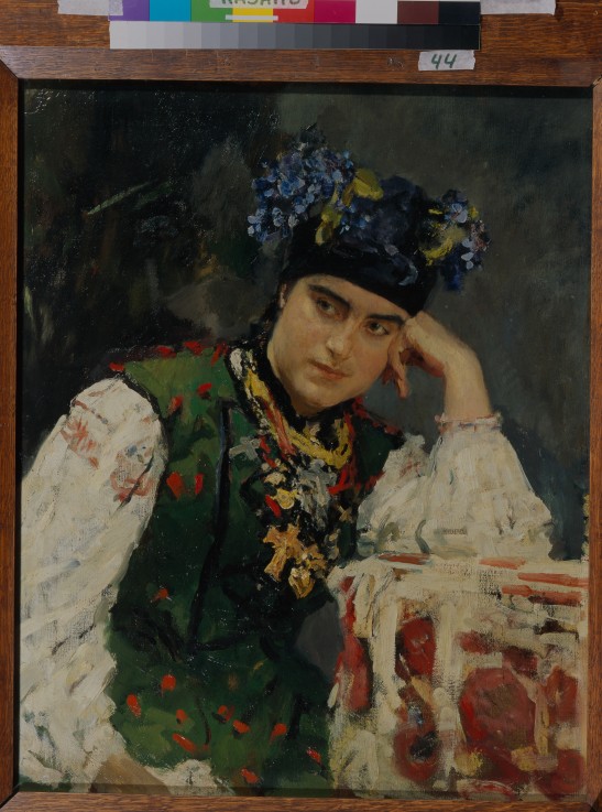 Portrait of Sofia Dragomirov from Valentin Alexandrowitsch Serow