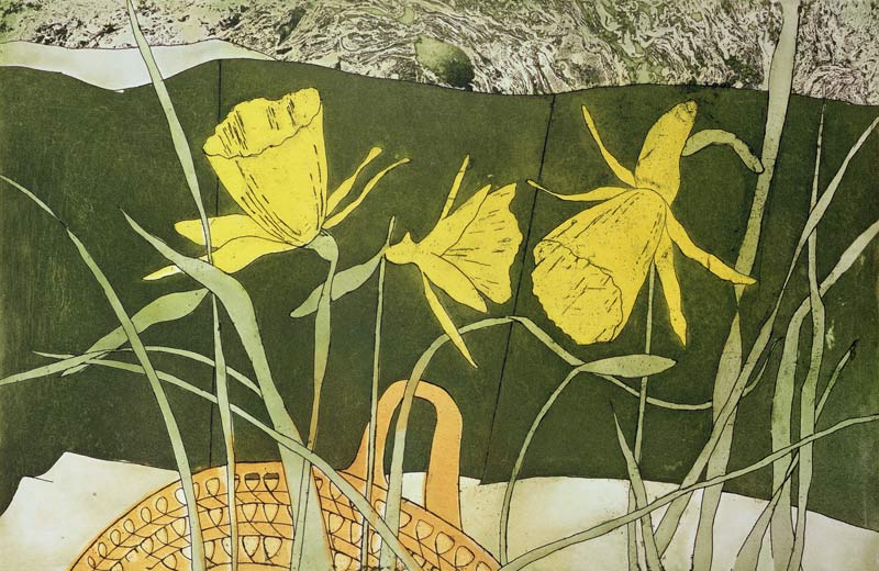 Daffodils (print) from Valerie  Daniel