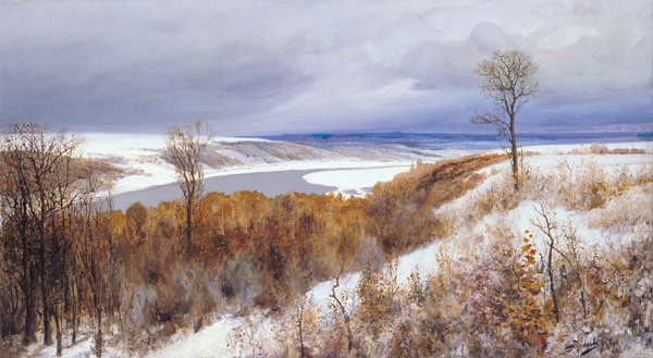 Erster Schnee from Vasilij Dimitrijewitsch Polenov
