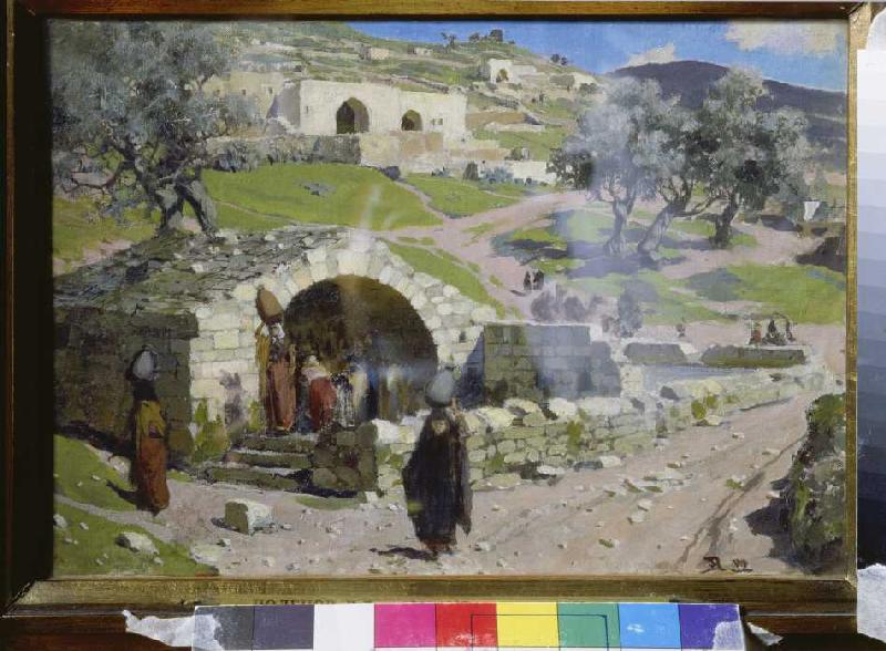 Die Jungfrauenquelle in Nazareth from Vasilij Dimitrijewitsch Polenov