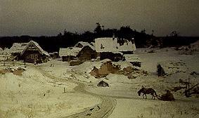 Winter im Dorf (Imogenzy) from Vasilij Dimitrijewitsch Polenov