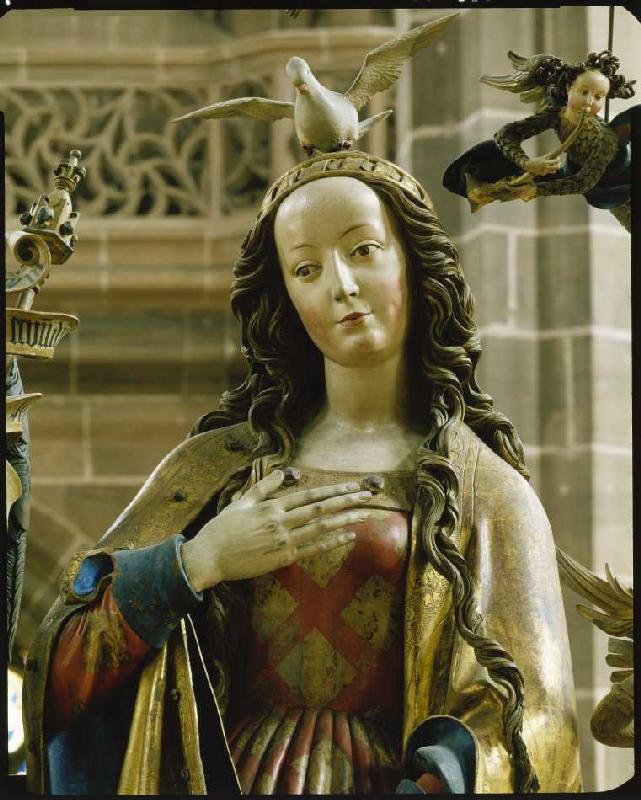 Der Englische Gruß: Maria from Veit Stoß