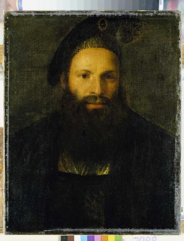 Bildnis des Pietro Aretino from Venezianisch