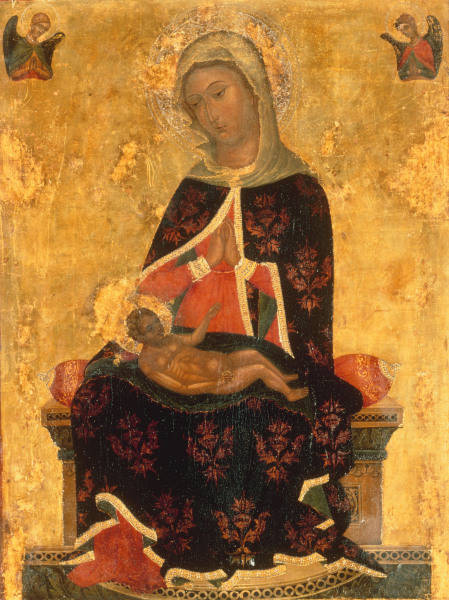 Maria mit Kind / Venezianisch 14.Jh. from Venezianisch