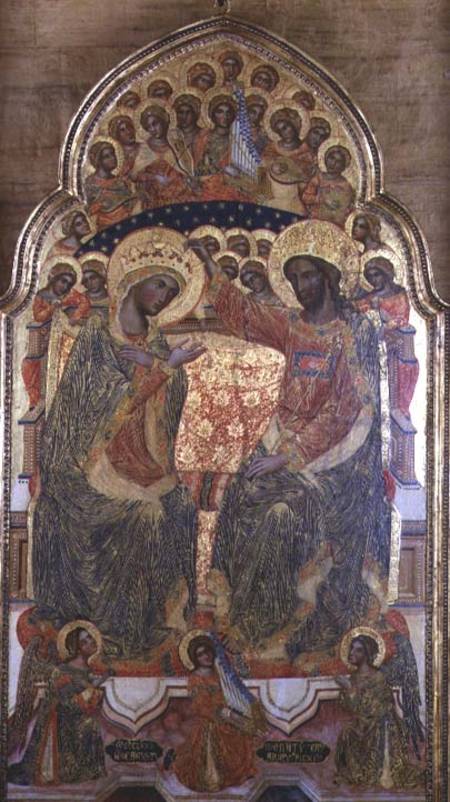 Coronation of the Virgin from Veneziano Caterino