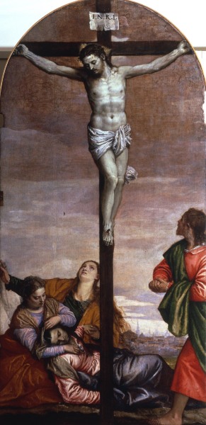 Veronese / Crucifixion / Paint./ C16th from Veronese, Paolo (eigentl. Paolo Caliari)