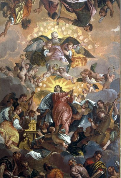 Veronese-Workshop / Assumption of Mary from Veronese, Paolo (eigentl. Paolo Caliari)