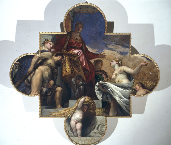 Veronese / Hercules & Ceres bef.Venice from Veronese, Paolo (eigentl. Paolo Caliari)