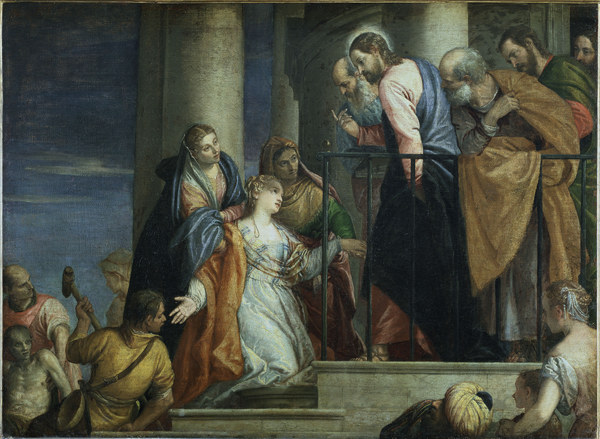 Awakening of Y.Man of Nain/Veronese/ C16 from Veronese, Paolo (eigentl. Paolo Caliari)