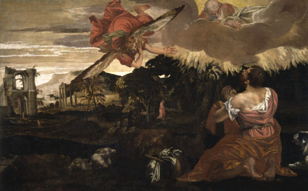 P.Veronese, Moses and the burning bush from Veronese, Paolo (eigentl. Paolo Caliari)