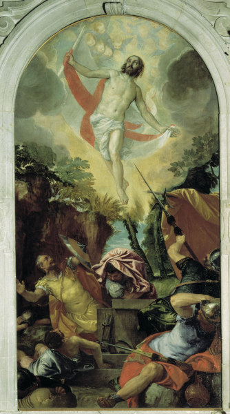 Resurrection of Christ / Veronese from Veronese, Paolo (eigentl. Paolo Caliari)