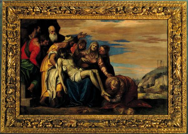 The Entombment / Veronese from Veronese, Paolo (eigentl. Paolo Caliari)