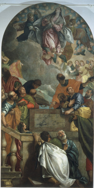 Veronese-Workshop / Ascension of Mary from Veronese, Paolo (eigentl. Paolo Caliari)