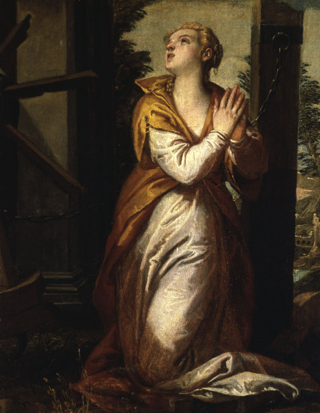 P.Veronese, St Catherine of Alexandria from Veronese, Paolo (eigentl. Paolo Caliari)