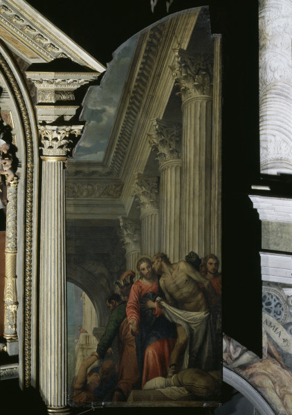 Healing of sick at Bethesda / Veronese from Veronese, Paolo (eigentl. Paolo Caliari)