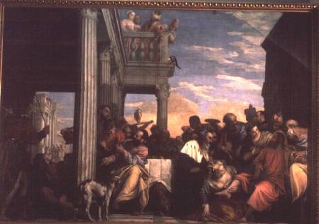 Christ at Dinner in the House of Simon the Pharisee from Veronese, Paolo (eigentl. Paolo Caliari)