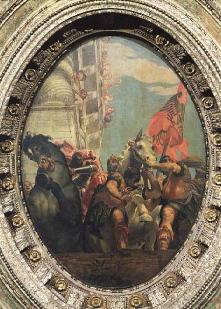 The Triumph of Mordecai from Veronese, Paolo (eigentl. Paolo Caliari)