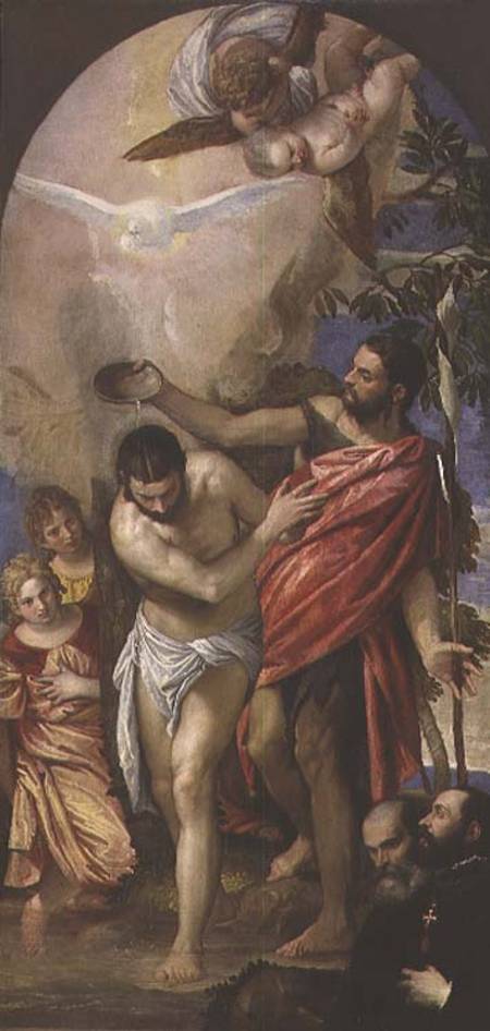 The Baptism of Christ from Veronese, Paolo (eigentl. Paolo Caliari)