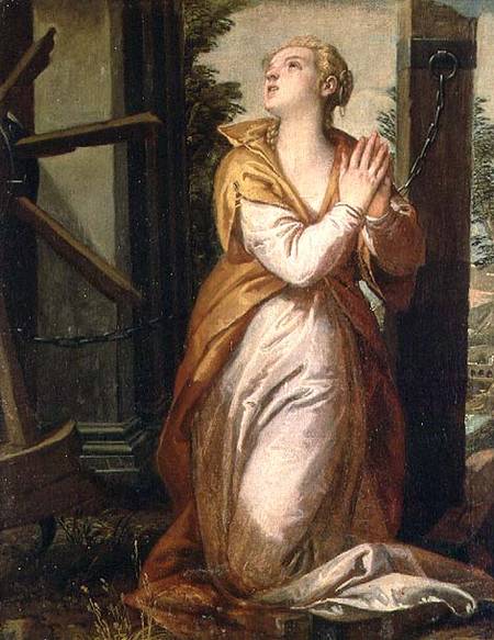 St. Catherine from Veronese, Paolo (eigentl. Paolo Caliari)