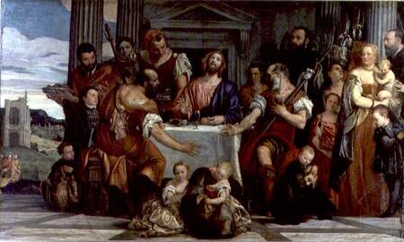 Supper at Emmaus from Veronese, Paolo (eigentl. Paolo Caliari)