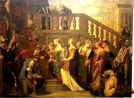 Esther and Ahasuerus from Veronese, Paolo (eigentl. Paolo Caliari)