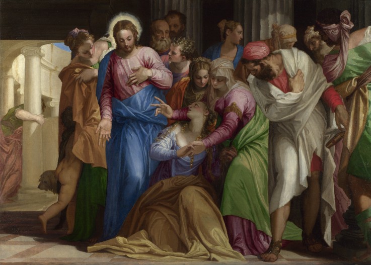 The Conversion of Mary Magdalene from Veronese, Paolo (eigentl. Paolo Caliari)