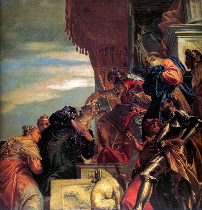 The Coronation of Esther from Veronese, Paolo (eigentl. Paolo Caliari)