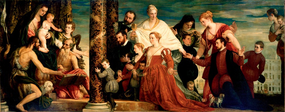 The Madonna of the Cuccina Family from Veronese, Paolo (eigentl. Paolo Caliari)