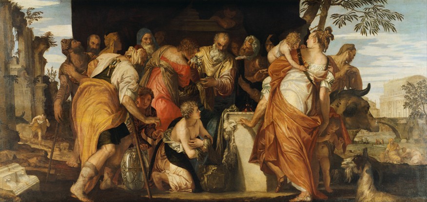 The Anointing of David from Veronese, Paolo (eigentl. Paolo Caliari)