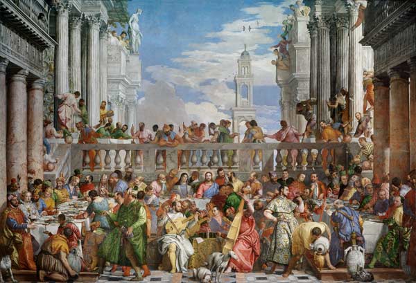 Hochzeit zu Kanaa from Veronese, Paolo (eigentl. Paolo Caliari)