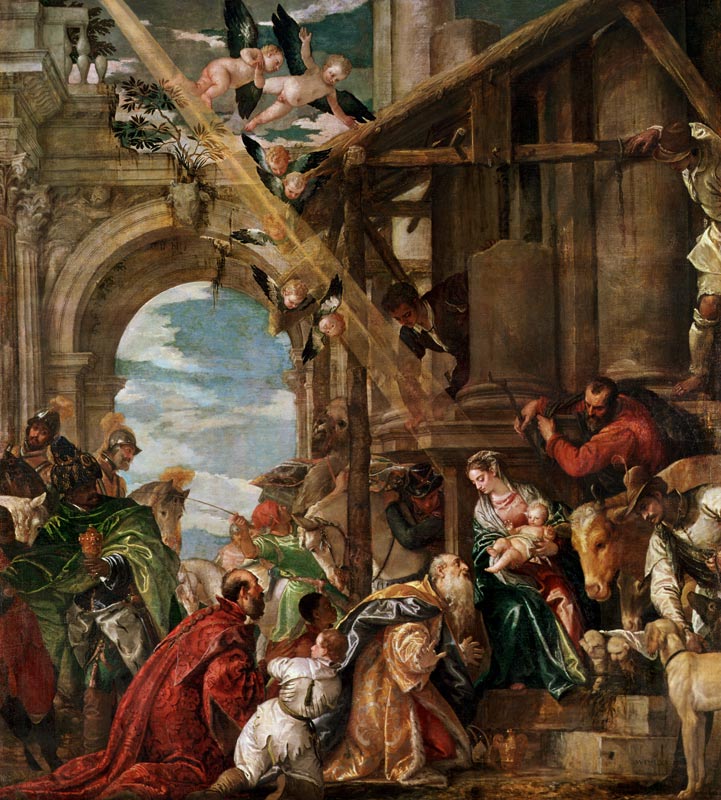 Adoration of the Kings from Veronese, Paolo (eigentl. Paolo Caliari)