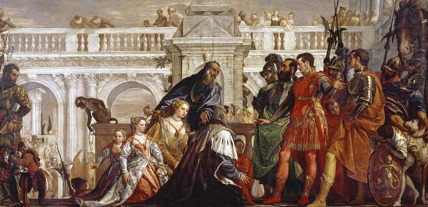 Family of Darius before Alexander the Great (356-323 BC) from Veronese, Paolo (eigentl. Paolo Caliari)
