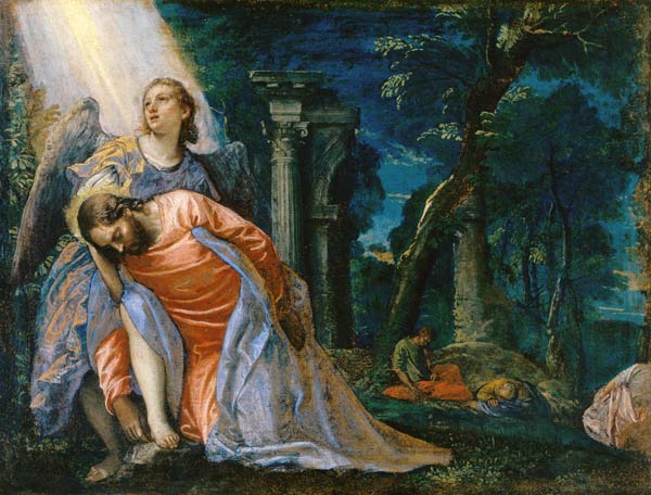 P.Veronese /Christ in Getsemaneh/ C16th from Veronese, Paolo (eigentl. Paolo Caliari)