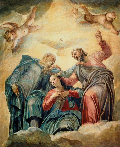 The Coronation of the Virgin from Veronese, Paolo (eigentl. Paolo Caliari)