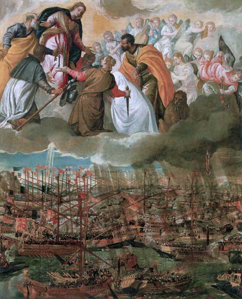 Seeschlacht bei Lepanto from Veronese, Paolo (eigentl. Paolo Caliari)
