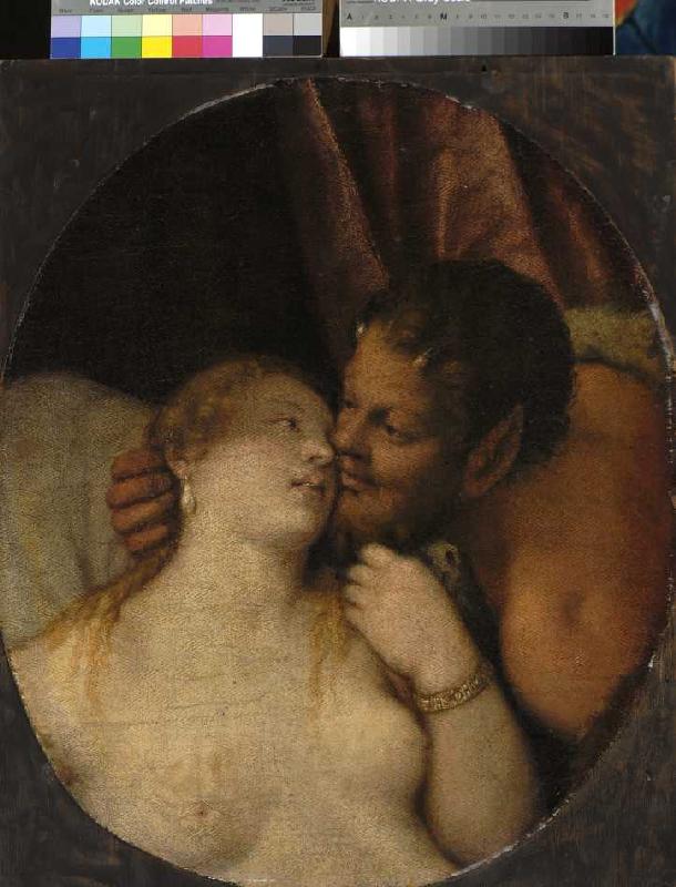 Jupiter und Anthiope. from Veronese, Paolo (eigentl. Paolo Caliari)