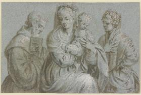 Maria mit dem Jesuskind zwischen Joseph und der Heiligen Katharina