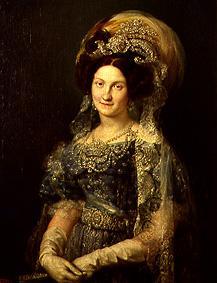 Maria Christina von Borbon from Vicente López y Portaña