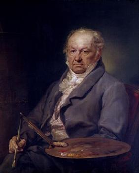 Bildnis des Malers Francisco Goya