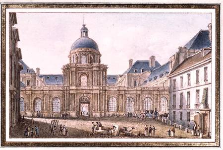 View of the Palais du Senat Conservateur (Le Luxembourg) Paris from Victor Jean Nicolle