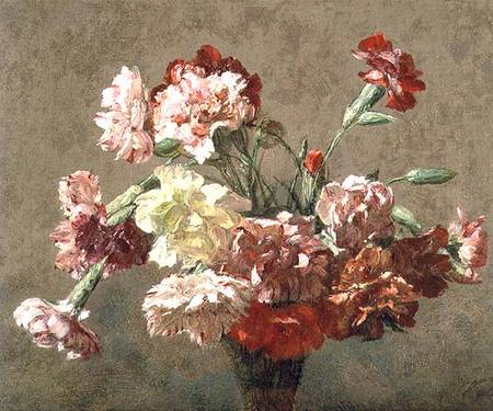 Vase of Carnations from Victoria Dubourg