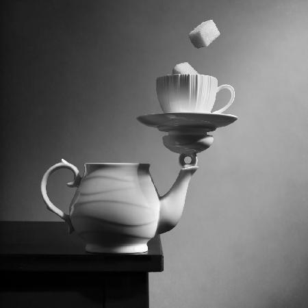 Eine Tasse Tee für die innere Balance. Version 2