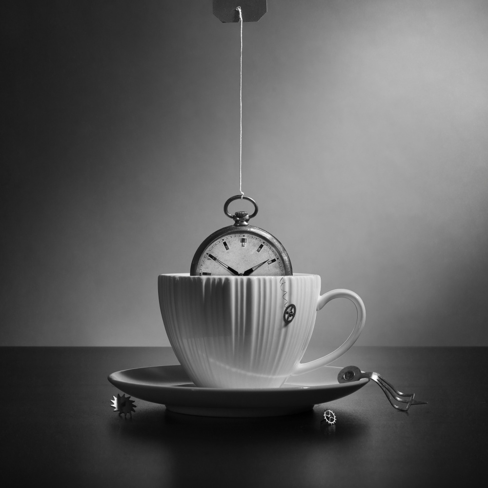Tea Time (Variante mit kleiner Teetasse) from Victoria Glinka