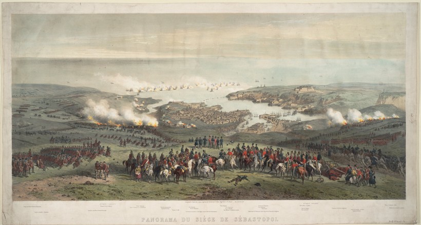 The Battle of the Alma on September 20, 1854 from Victor Vincent Adam