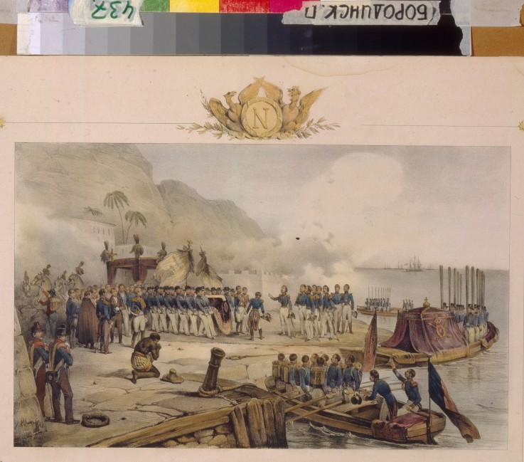 The return of the mortal remains of Napoleon I of France from Victor Vincent Adam