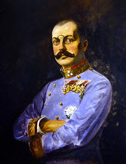 General Archduke Franz Salvator of Austria, c.1916 from Vienna Nedomansky Studio