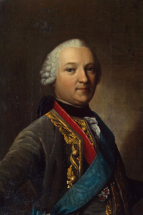 Portrait of Caspar von Saldern (1711-1786) from Vigilius Erichsen